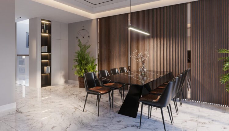 3D Interior Kitchen – Livingroom 252 Scene 3dsmax By Nguyen Vinh 3