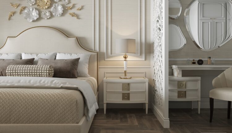 3D Interior Scenes File 3dsmax Model Neoclassical Bedroom 550 By Brian Vu 6