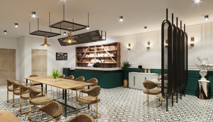3D Model Interior Coffee 85 Scenes File 3dsmax By Huynh Ngoc Thinh 1