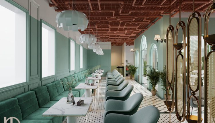 3D Model Interior Coffee 88 Scenes File 3dsmax By Huy Dam 3
