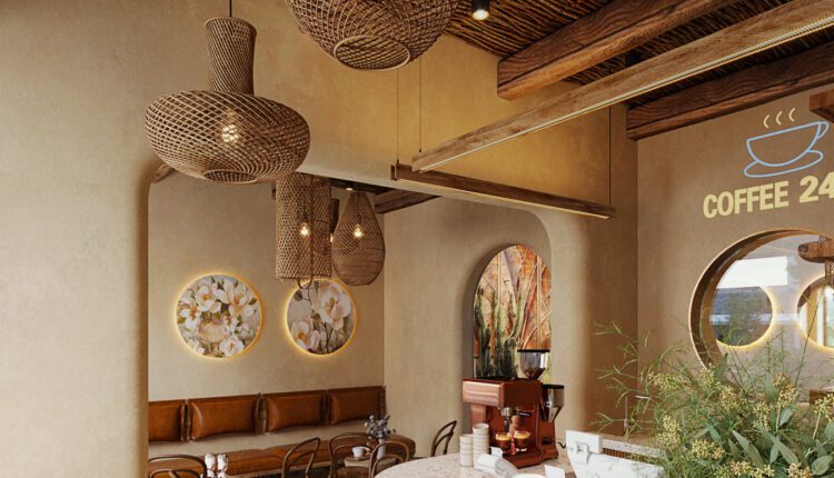 3D Model Interior Coffee 89 Scenes File 3dsmax By Van Thinh Le 5