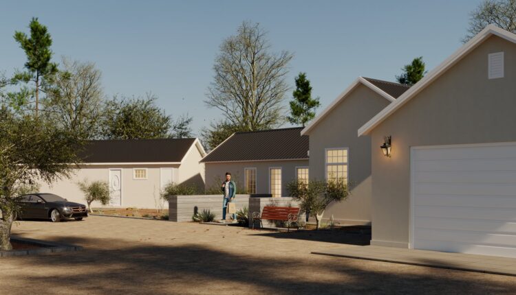 3D Exterior House Scene Model 3dsmax Free Download By Duc Linh 1