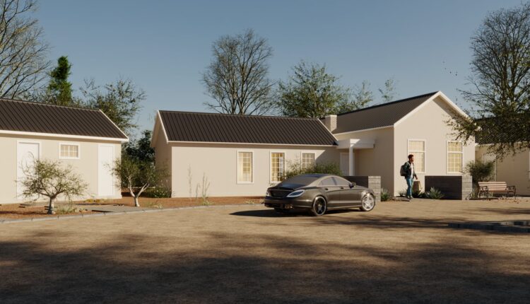 3D Exterior House Scene Model 3dsmax Free Download By Duc Linh 2