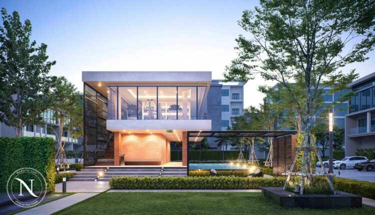 3D Exteriors House Scene Model 3dsmax Free Download By Nguyen Duy Toan 1