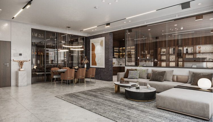 3D Interior Apartment 234 Scene File 3dsmax by Quoc Huy 2