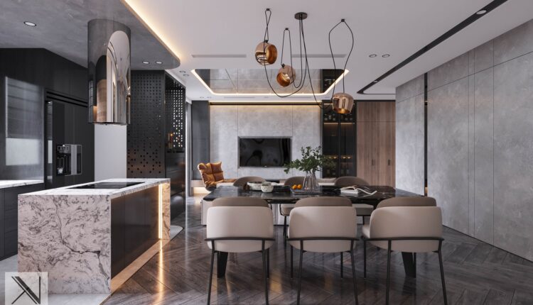 3D Interior Apartment 240 Scene File 3dsmax By Brian Vu 4