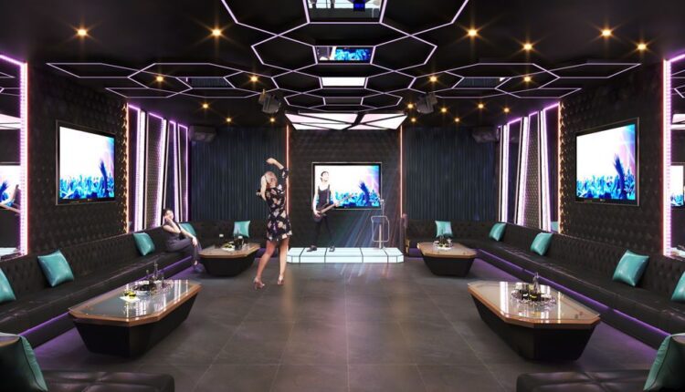 3D Interior Karaoke Scene 3dsmax Free Download by Le Tien 1