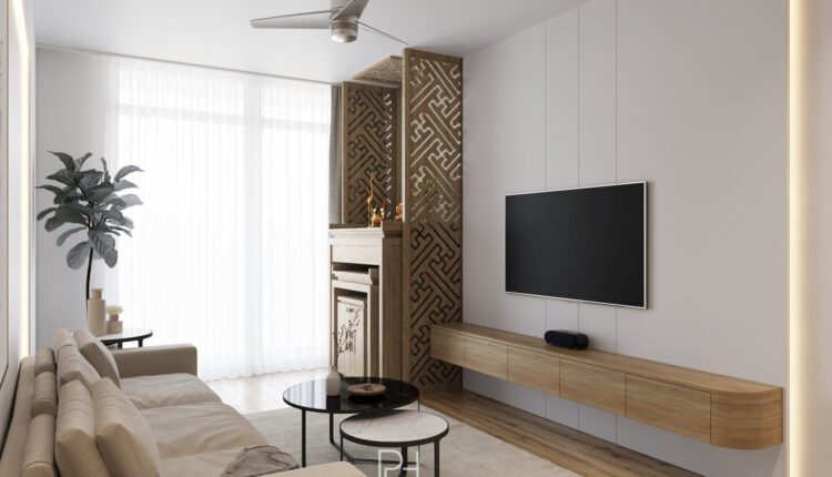 3D Interior Kitchen – Livingroom 256 Scene 3dsmax By Pham Hung 2