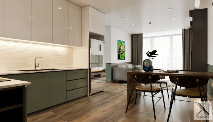 3D Interior Kitchen – Livingroom 257 Scene 3dsmax By Brian Vu 3