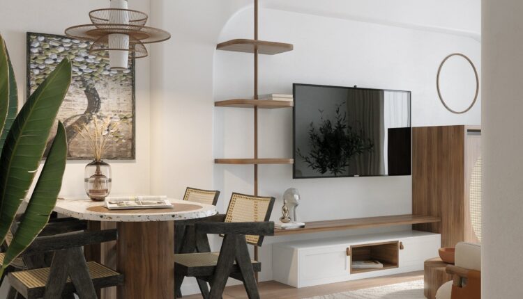 3D Interior Kitchen – Livingroom 258 Scene 3dsmax By Le Duc Tho 2