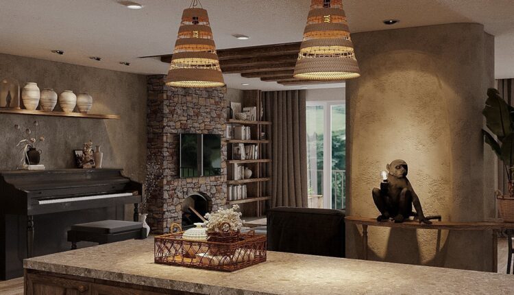 3D Interior Kitchen – Livingroom 263 Scene 3dsmax By Dung Dac 13