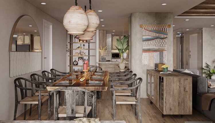3D Interior Kitchen – Livingroom 263 Scene 3dsmax By Dung Dac 4