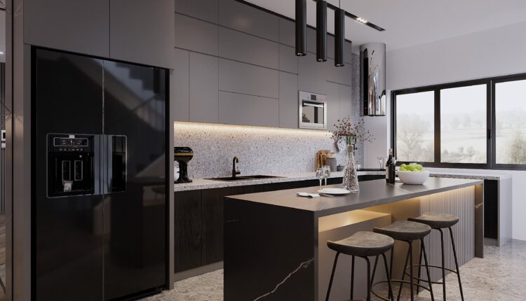 3D Interior Kitchen – Livingroom 266 Scene 3dsmax By Tran Trung Hieu 7