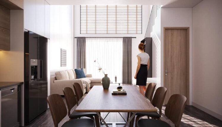 3D Interior Kitchen – Livingroom 270 Scene 3dsmax By Mai Long 2