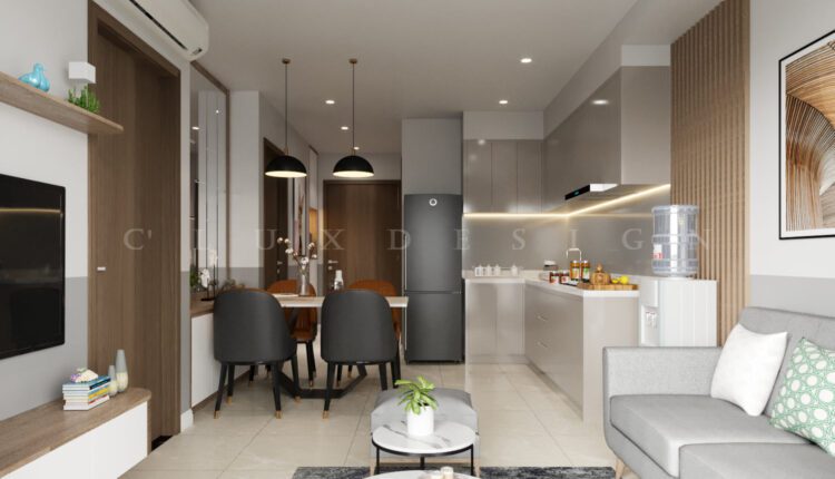 3D Interior Kitchen – Livingroom 271 Scene 3dsmax By Thanh Cong 5
