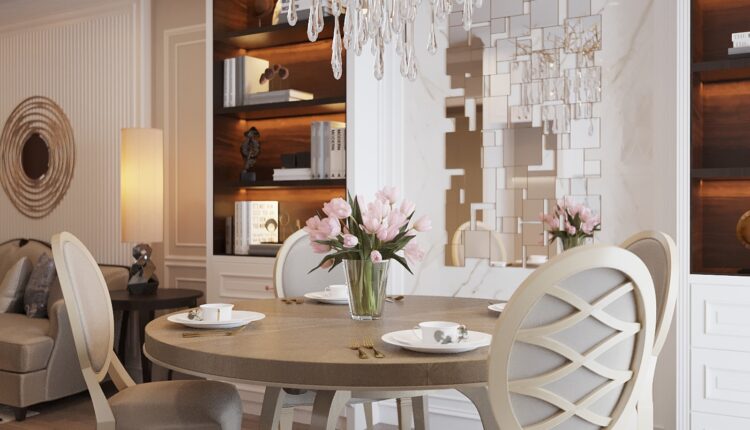 3D Interior Kitchen – Livingroom 272 Scene 3dsmax By Luong Anh 5