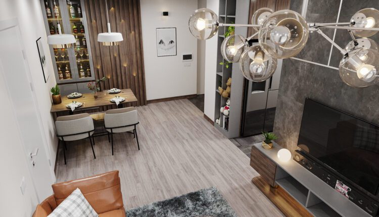 3D Interior Scene File 3dsmax Model Livingroom 563 by Dinh Van Huan 5