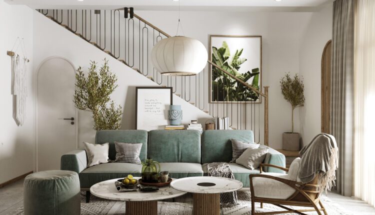 3D Interior Scene File 3dsmax Model Livingroom 564 by Giang Vu 1