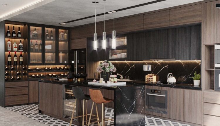 3D Interior Scenes File 3dsmax Model Kitchen – Dining Room 32 By Heo Keomut 3