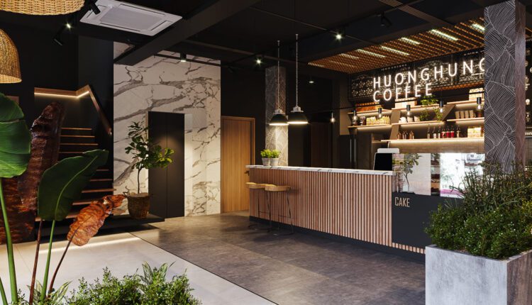 3D Model Interior Coffee 91 Scenes File 3dsmax By Hoang Hiep 1