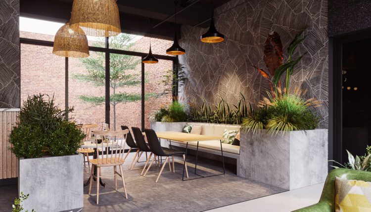 3D Model Interior Coffee 91 Scenes File 3dsmax By Hoang Hiep 5