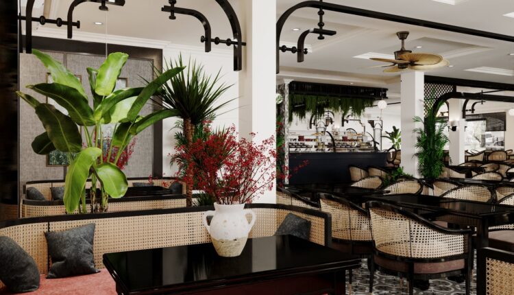 3D Model Interior Indochine Coffee 92 Scenes File 3dsmax By Nguyen Thai Nguyen 24