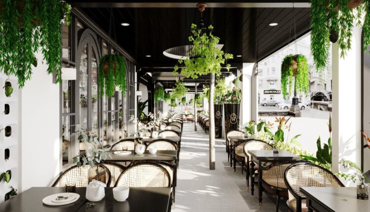 3D Model Interior Indochine Coffee 92 Scenes File 3dsmax By Nguyen Thai Nguyen 7