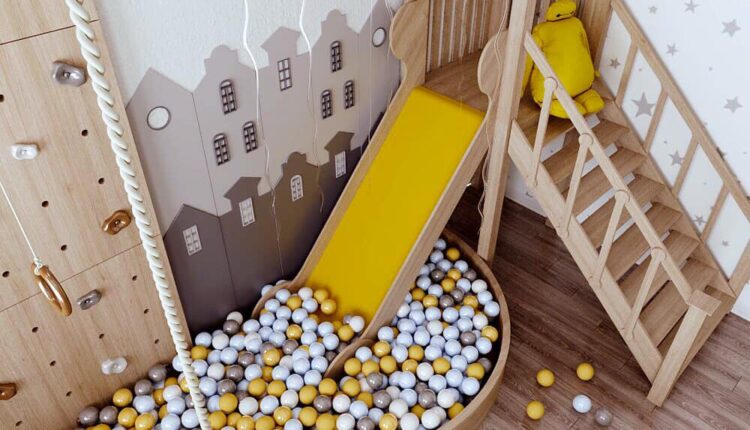 3D Model Interior Kids room Free Download By Hoan Phuc 5