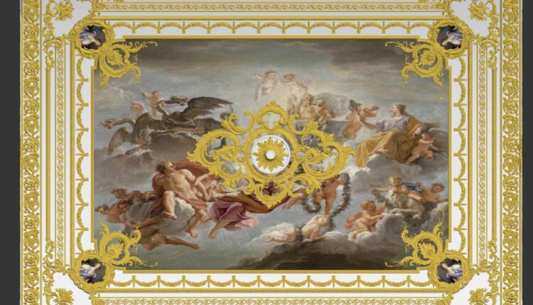 3D Neoclassical plaster ceiling Model 193 Free Download By Tuan Anh