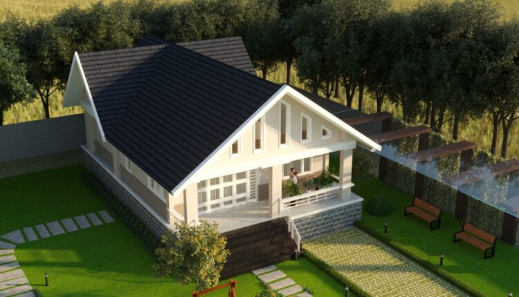 3D Exterior House 1 Scene Model 3dsmax Free Download By Huy Hieu Lee 3