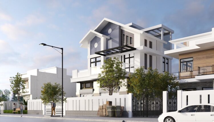 3D Exterior House 11 Scene Model 3dsmax Free Download By Huy Hieu Lee 1
