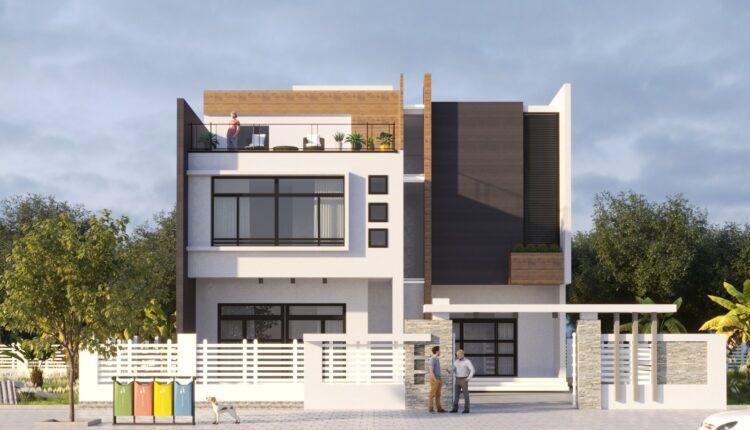 3D Exterior House 7 Scene Model 3dsmax Free Download By Huy Hieu Lee 2