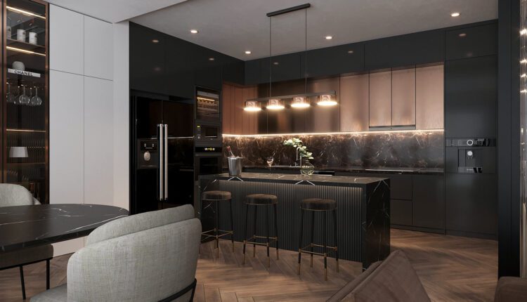 3D Interior Apartment 245 Scene File 3dsmax By Tran Quang Sang 8