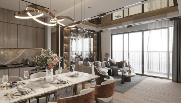 3D Interior Kitchen – Livingroom 281 Scene 3dsmax By Vu Thanh Tung 7