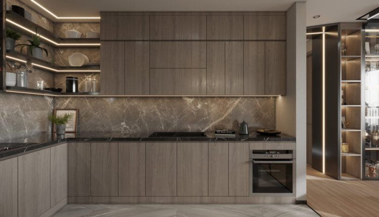 3D Interior Kitchen – Livingroom 281 Scene 3dsmax By Vu Thanh Tung 8