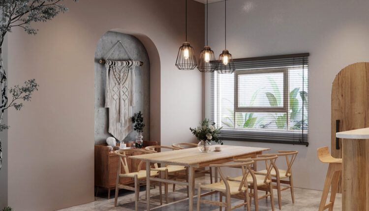 3D Interior Kitchen – Livingroom 286 Scene 3dsmax By Hiep Pham
