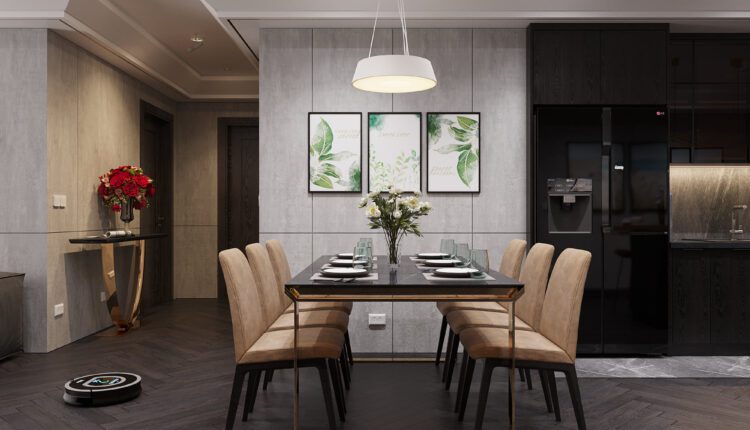 3D Interior Kitchen – Livingroom 289 Scene 3dsmax By Duc Nguyen