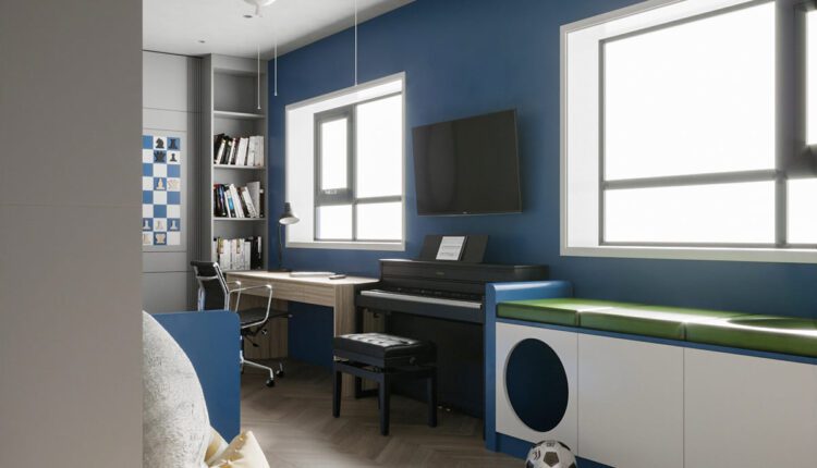 3D Model Interior Children Room 39 Free Download By Dang Tien Dung 5