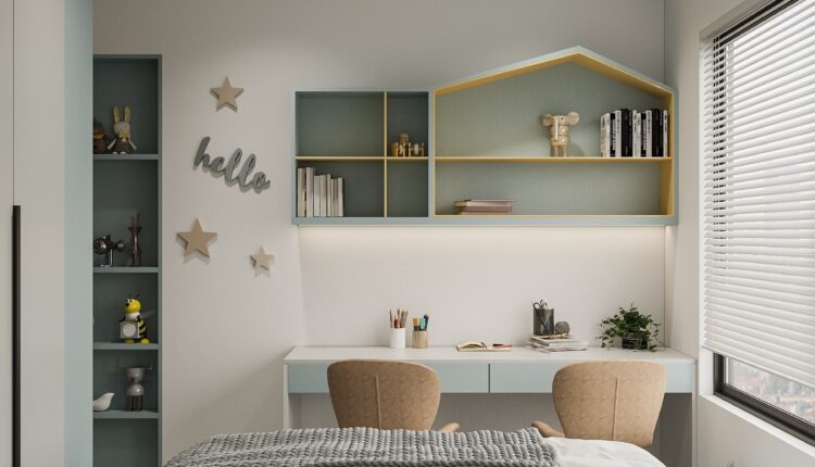 3D Model Interior Children Room 41 Free Download By Dat Hip 1