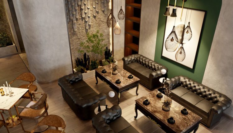3D Model Interior Coffee 96 Scenes File 3dsmax By Nhan Tran 6