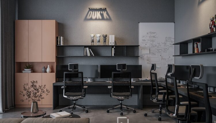 3d Interior Office Room 47 Scene File 3dsmax Model By Dat Nguyen 1