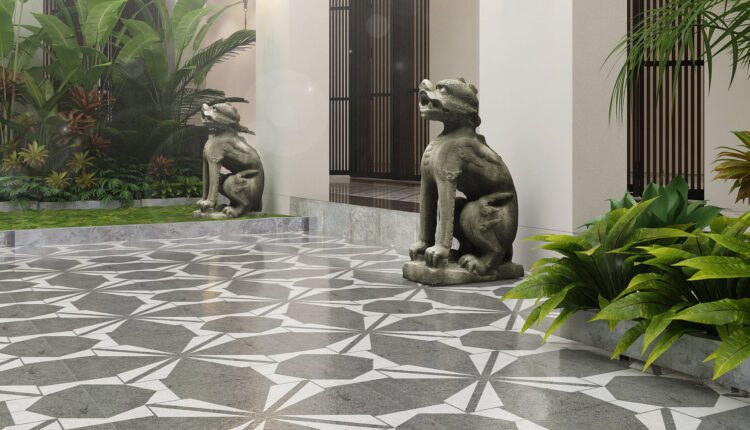 3D Exterior Garden House Scene Model 3dsmax Duc Dam Nguyen