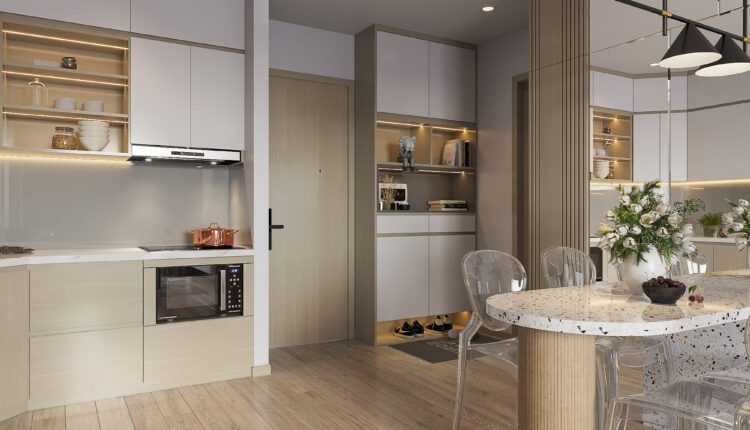 3D Interior Kitchen – Livingroom 294 Scene 3dsmax By Do Dinh Manh
