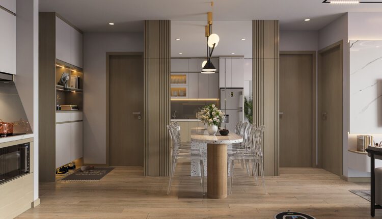 3D Interior Kitchen – Livingroom 294 Scene 3dsmax By Do Dinh Manh