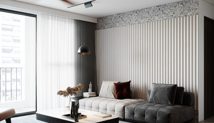 3D Interior Kitchen – Livingroom 304 Scene 3dsmax By Tran Dung