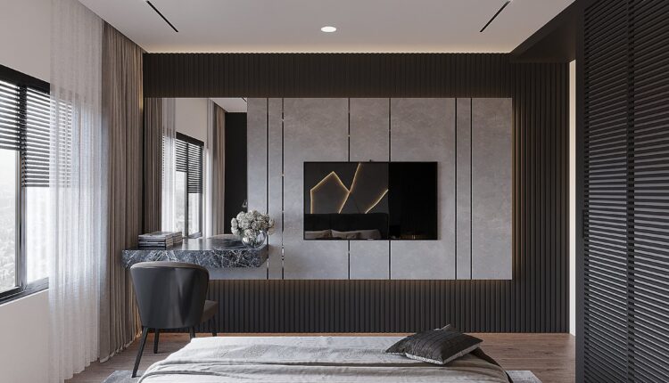 3D Interior Scenes File 3dsmax Model Bedroom 592 By Nguyen Phuong Trang