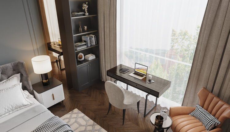 3D Interior Scenes File 3dsmax Model Bedroom Boy 606 By Hoang Thoa
