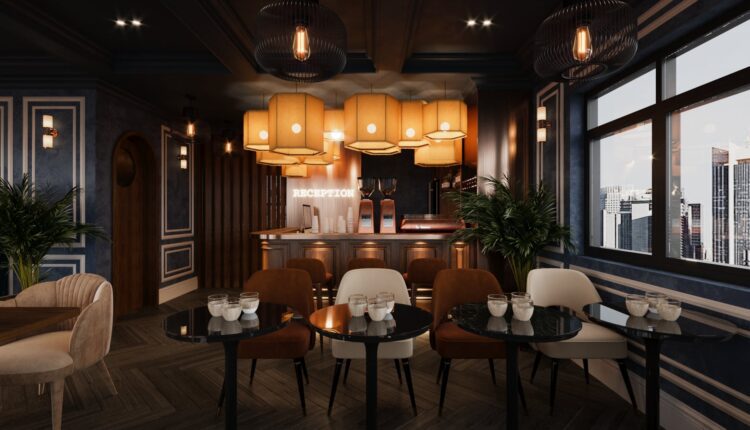 3D Model Interior Coffee 105 Scenes File 3dsmax By Tran Tien Viet