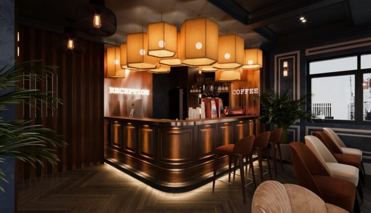 3D Model Interior Coffee 105 Scenes File 3dsmax By Tran Tien Viet