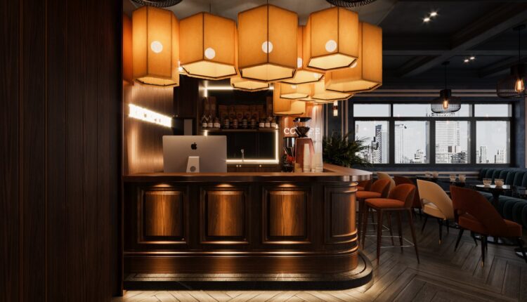 3D Model Interior Coffee 105 Scenes File 3dsmax By Tran Tien Viet